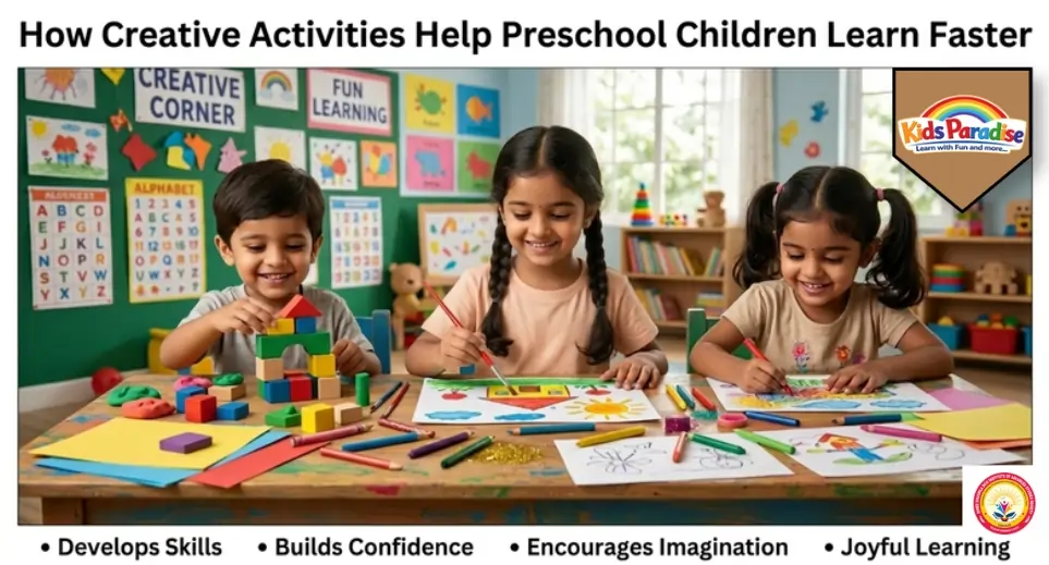 How Creative Activities Help Preschool Children Learn Faster